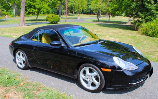 Black 1999 Porsche 911 911 Carrera Cabriolet